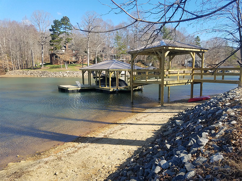 New Boat Docks Lake Norman Nc Renegar Construction Lake Norman Nc