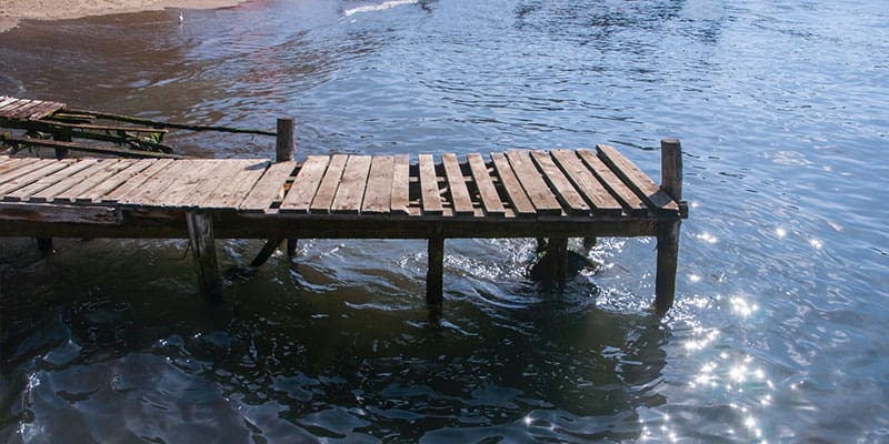 old boat dock